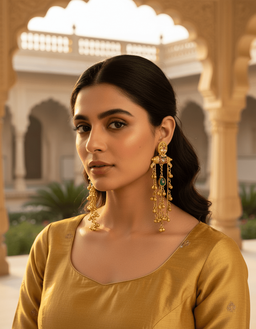 Sana Kashmiri Earrings