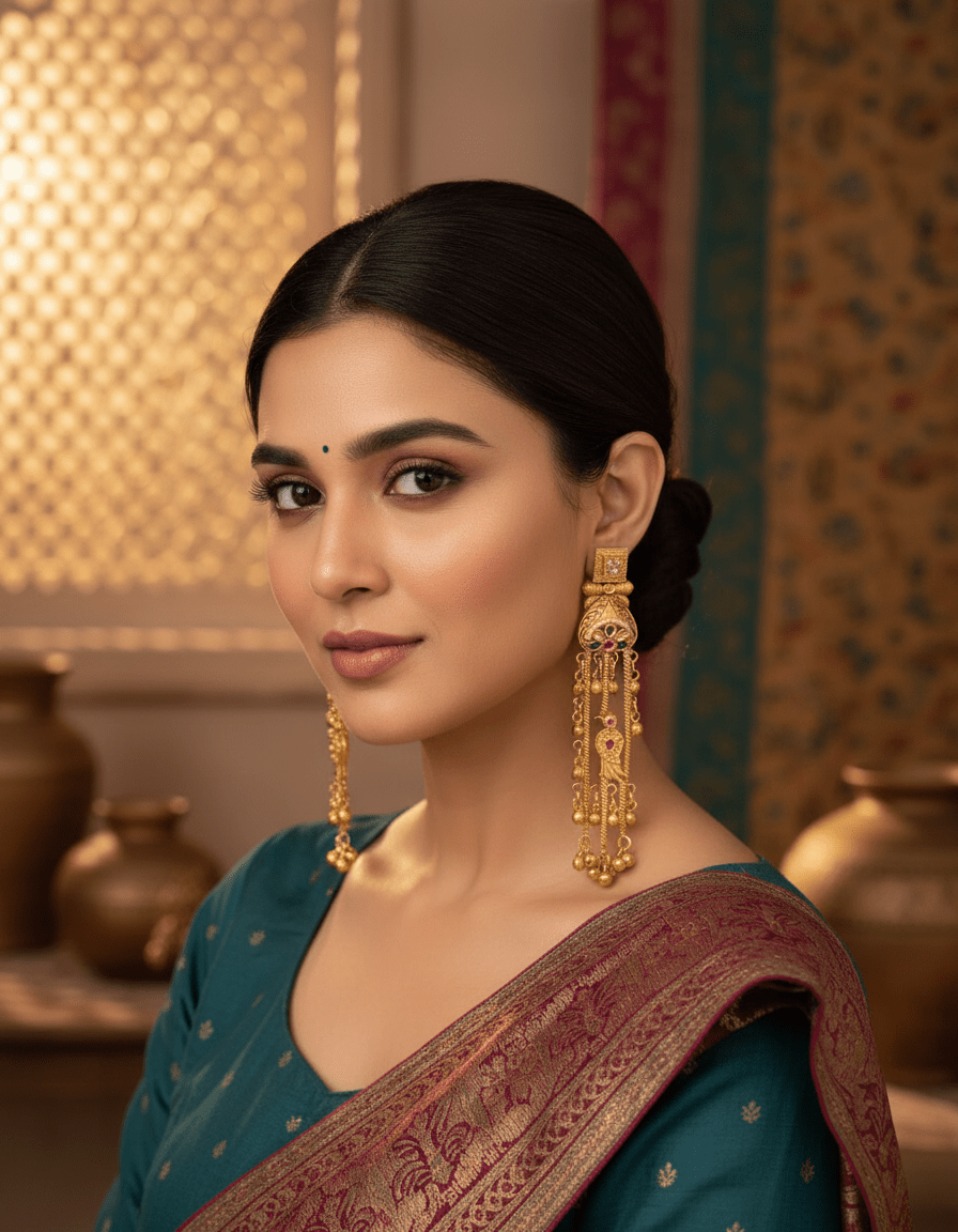 Hania Kashmiri Earrings