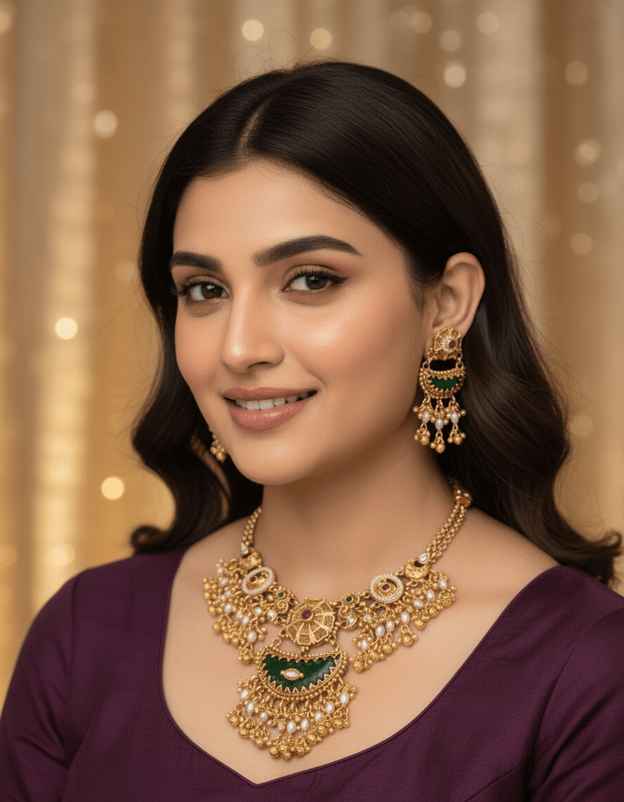 Zeenat Heritage Necklace Set