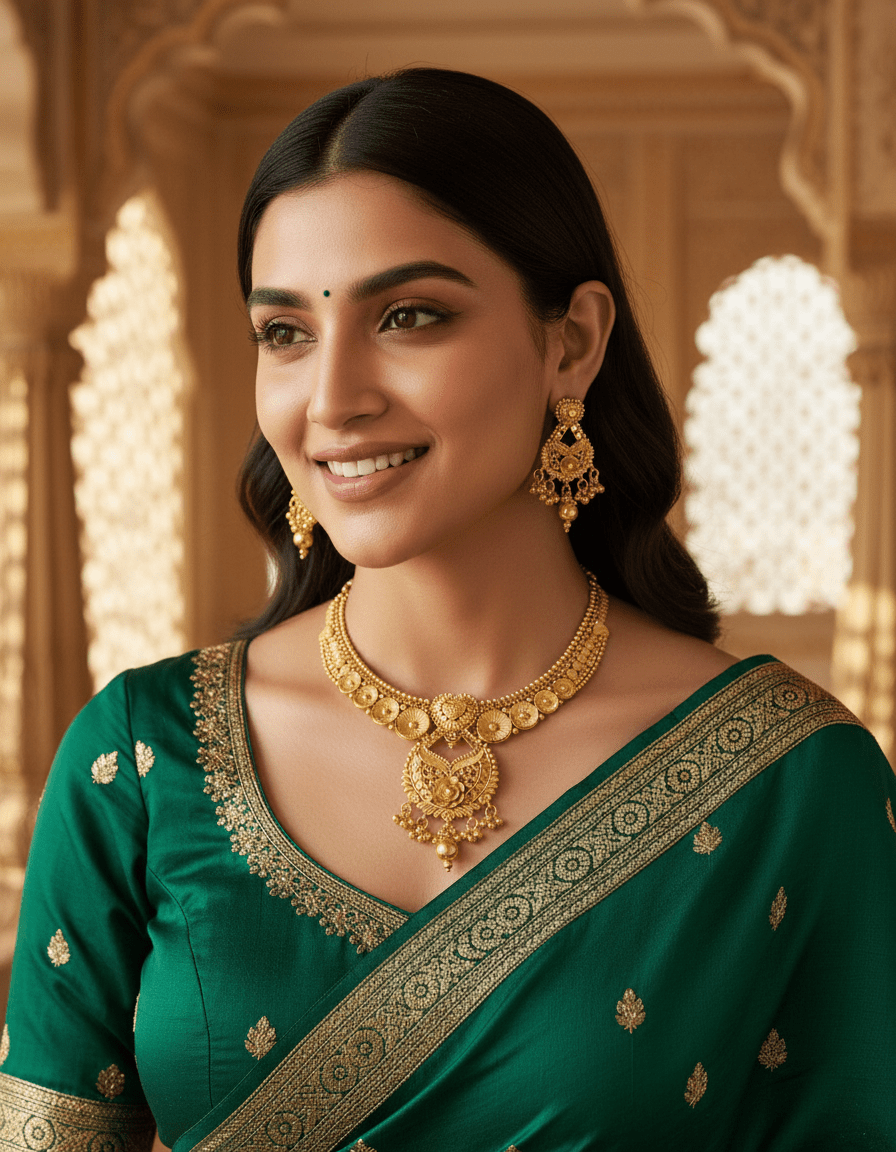 Rubina Premium Forming Necklace Set