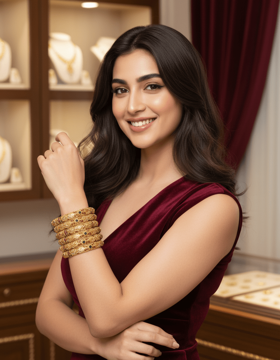 Poonam Premium Bangles - Set of 4