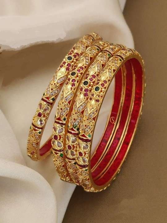 Poonam Premium Bangles – Set of 4