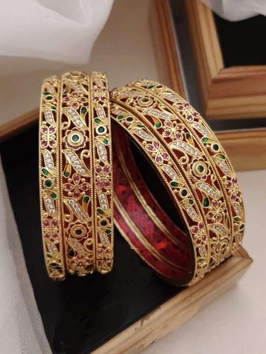 Leela Premium Bangles – Set of 6