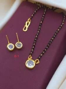 Twinkal Premium Chain Pendant Mangalsutra Set