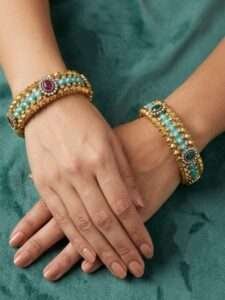 Disha Bangle Set - Size: 2.6