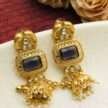 Abha Premium Quality Matt Gold Earring Set