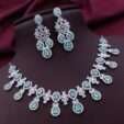 Helen Premium Quality American Diamond Necklace Set