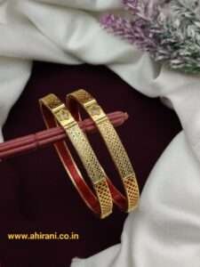 Disha Premium Direct Gold Bangle - Set of 2